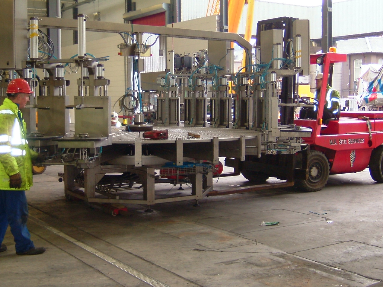 Machinery Movement — MK Site Services project photograph